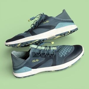 Olukai Miki Trainer Shoe Women Sz 9.5 Slip On Casual Outdoor Trail Hiking EUC